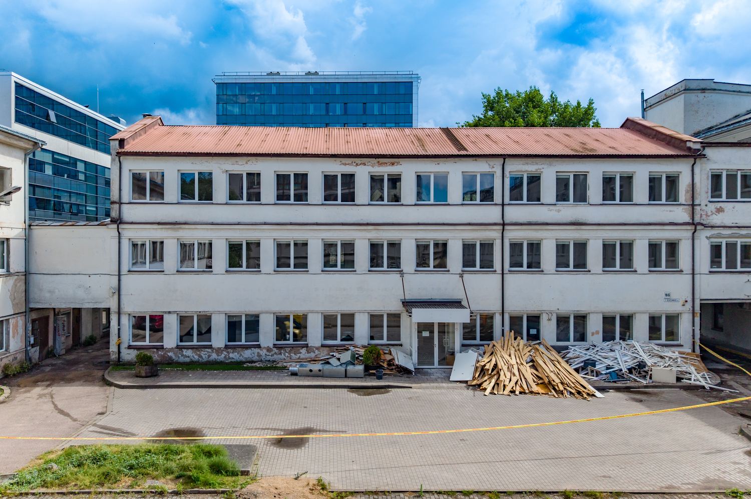 Fasadas ir vidinis kiemas